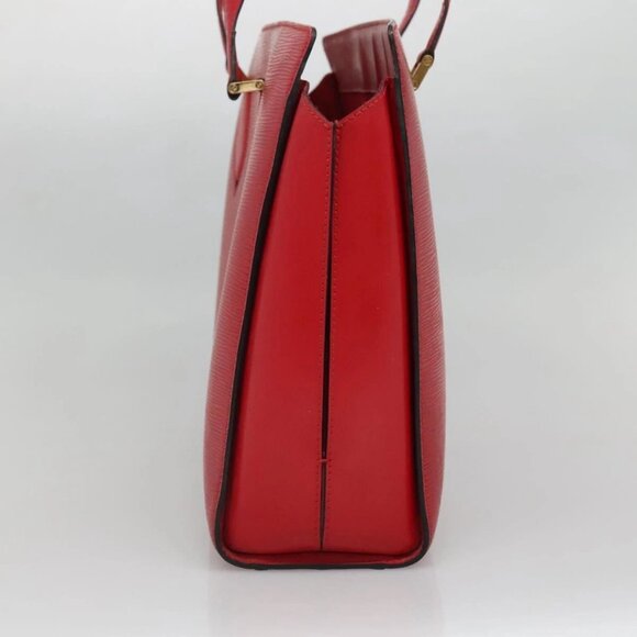 LOUIS VUITTON Epi Duplex Tote Bag Red M52427 LV Auth 133839 - Picture 4 of 15